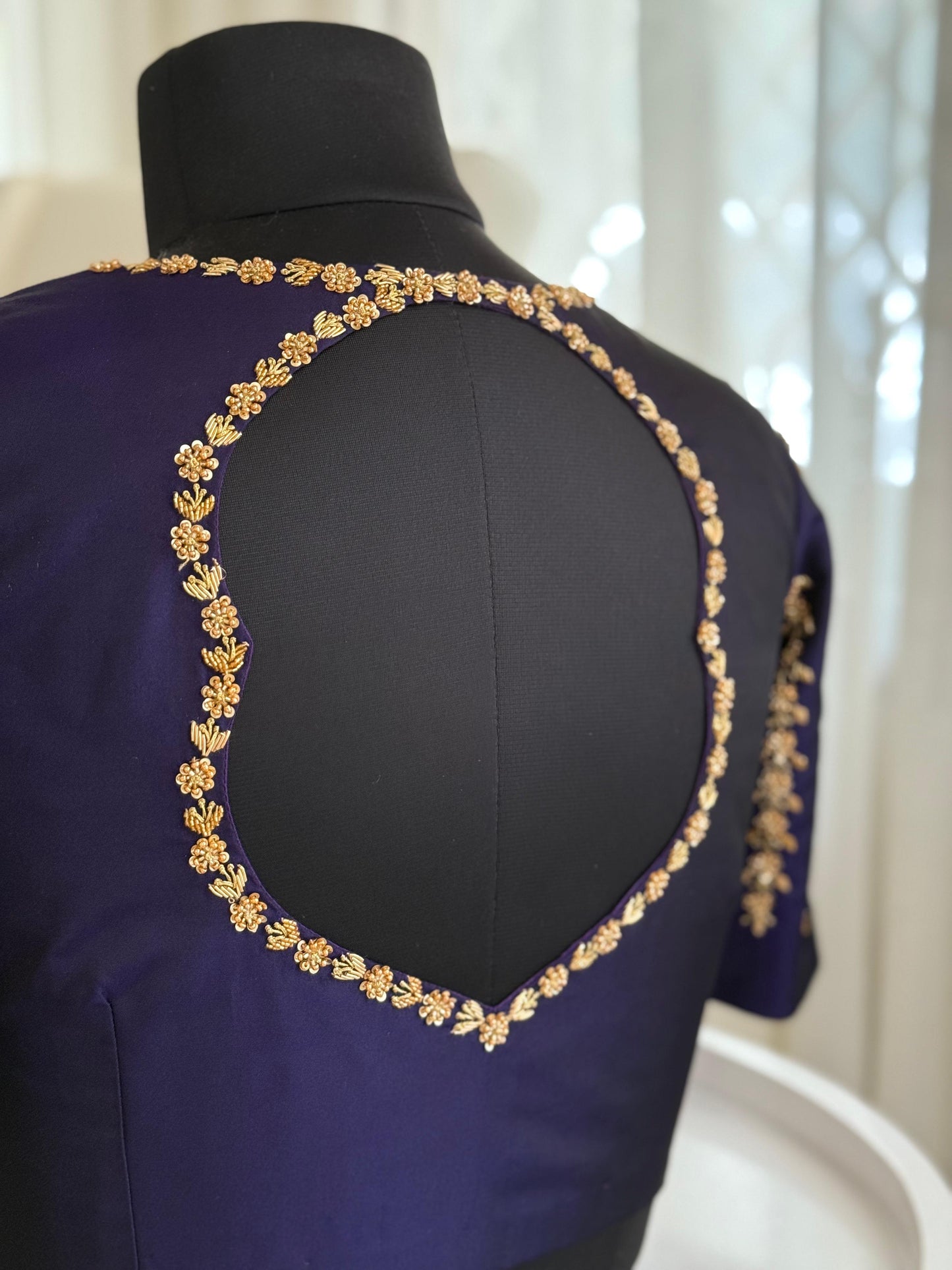 Indigo Radiance Blouse
