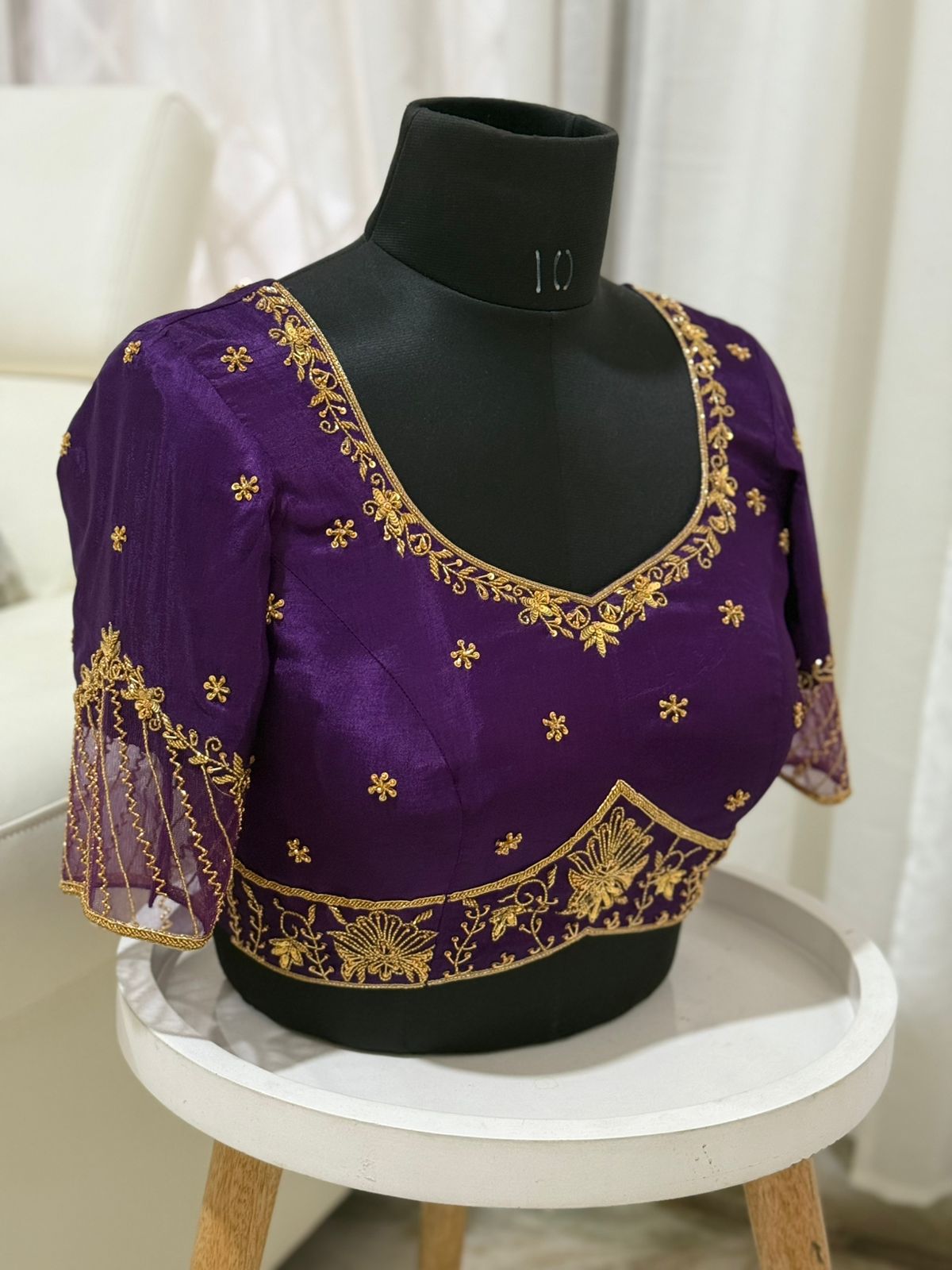 Aurelia Violet Blouse
